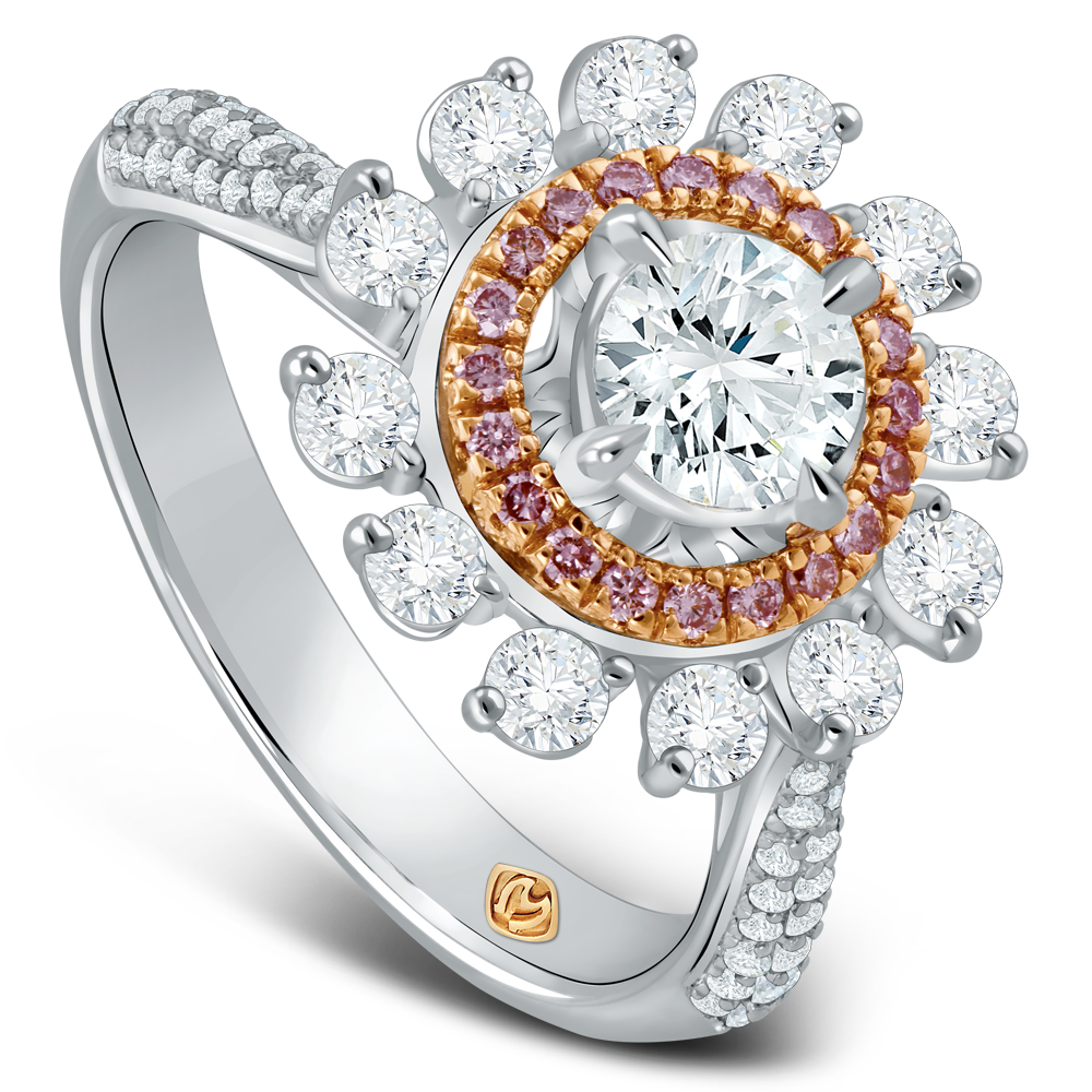 model cincin berlian wanita asli