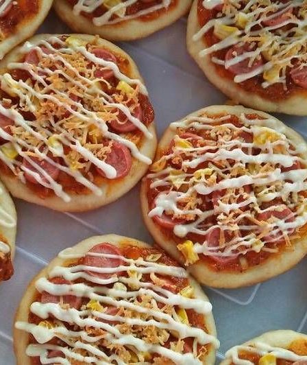 mini pizza ayam jagung