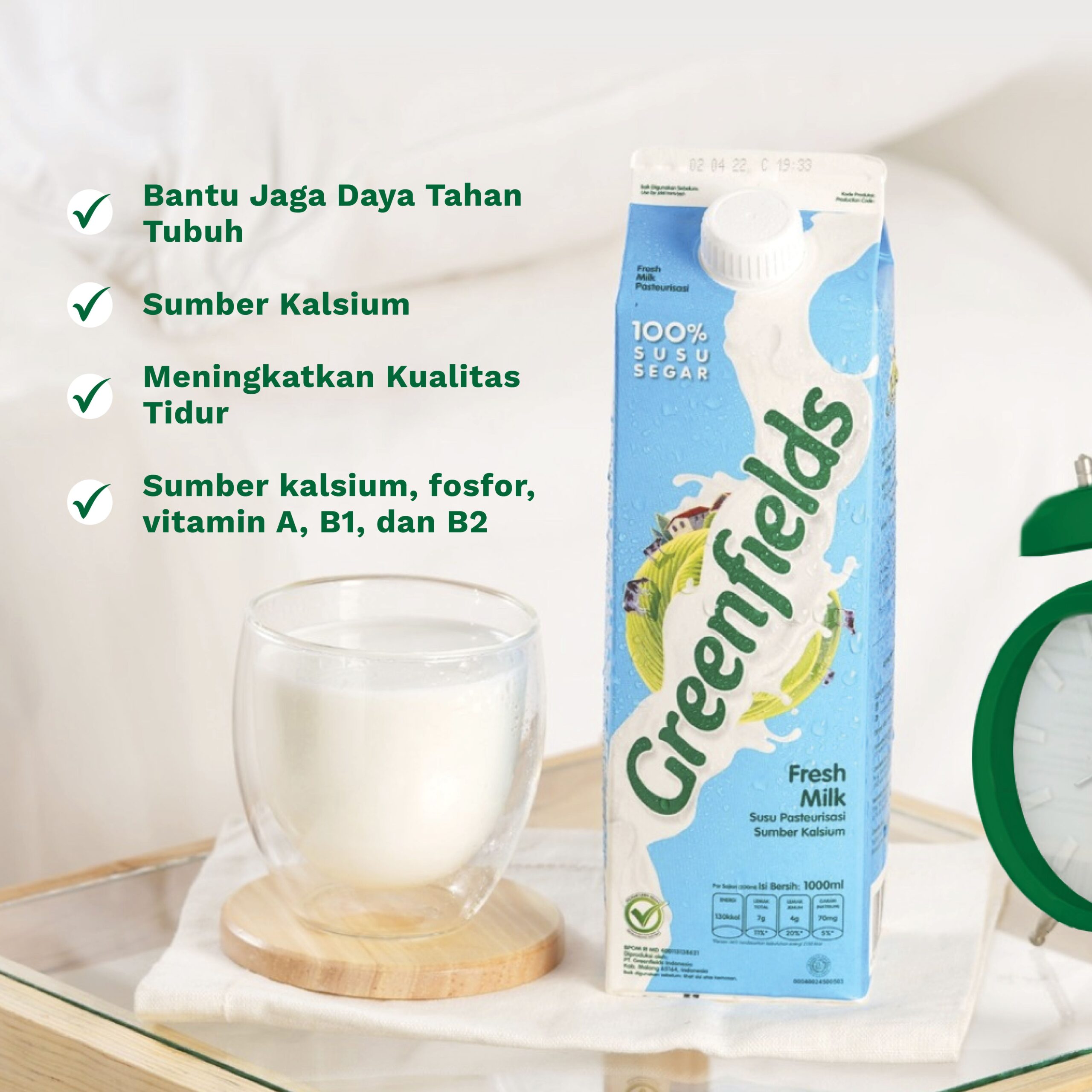 susu greenfield fresh milk